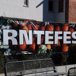 Erntefest-Schild